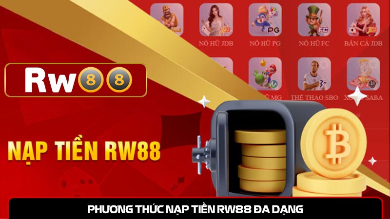 Phương thức nạp tiền RW88 đa dạng